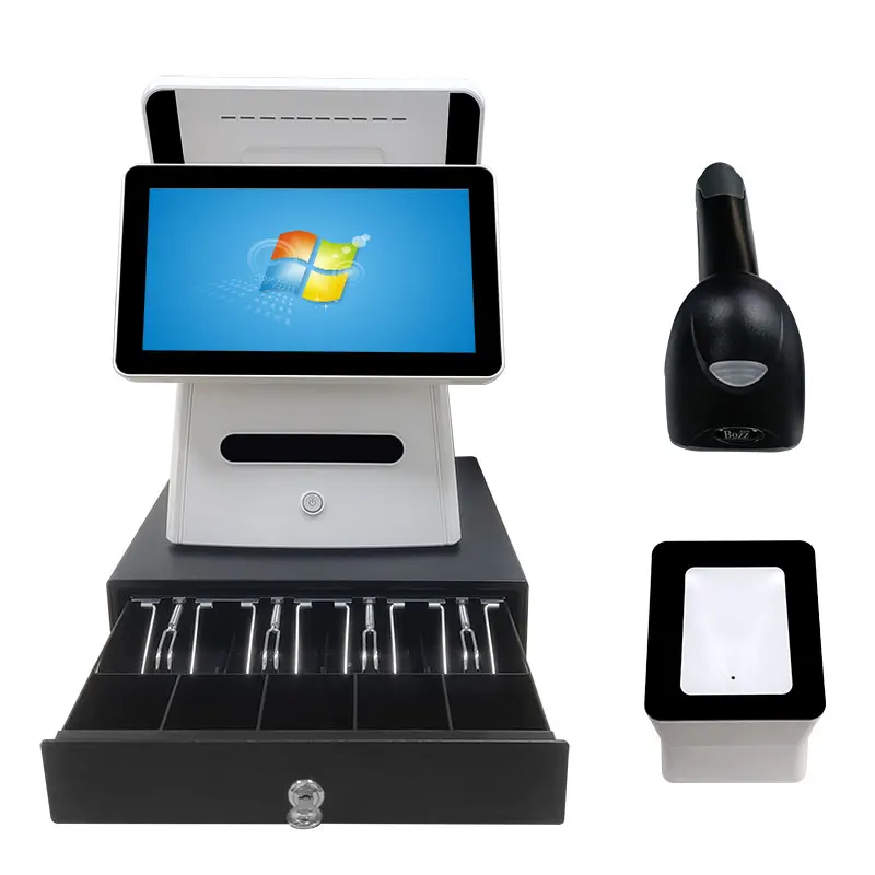 Payment Terminal Machine POS All In One System Touch Screen Cash Register Inventory Management POS System