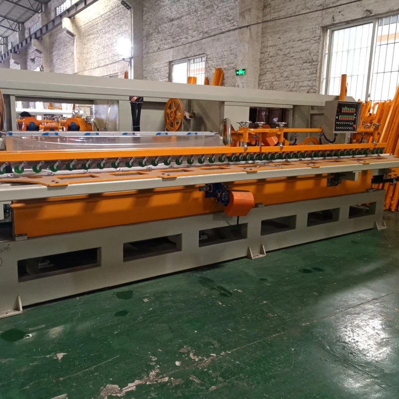 Foshan Automatic Diamond Eight Polishing Head Skirting Board Making Stairs Marble Mosaic Cutting And Polishing Machine