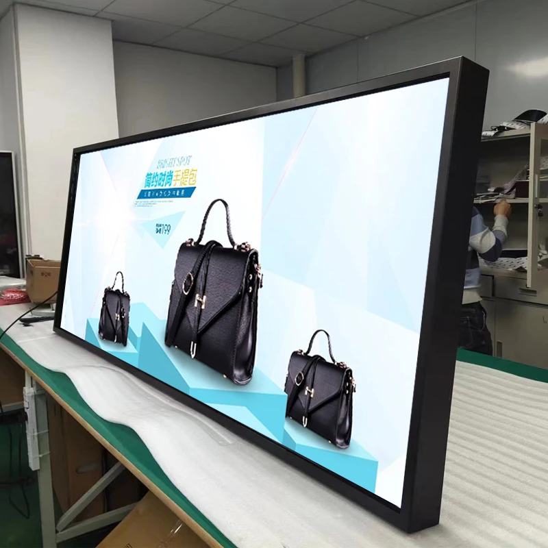 Hot Selling 24-Inch HD Smart LCD Bar Display RK3568 for Elevator Airport Subway Wayfinding Welcome Display OEM Supplier