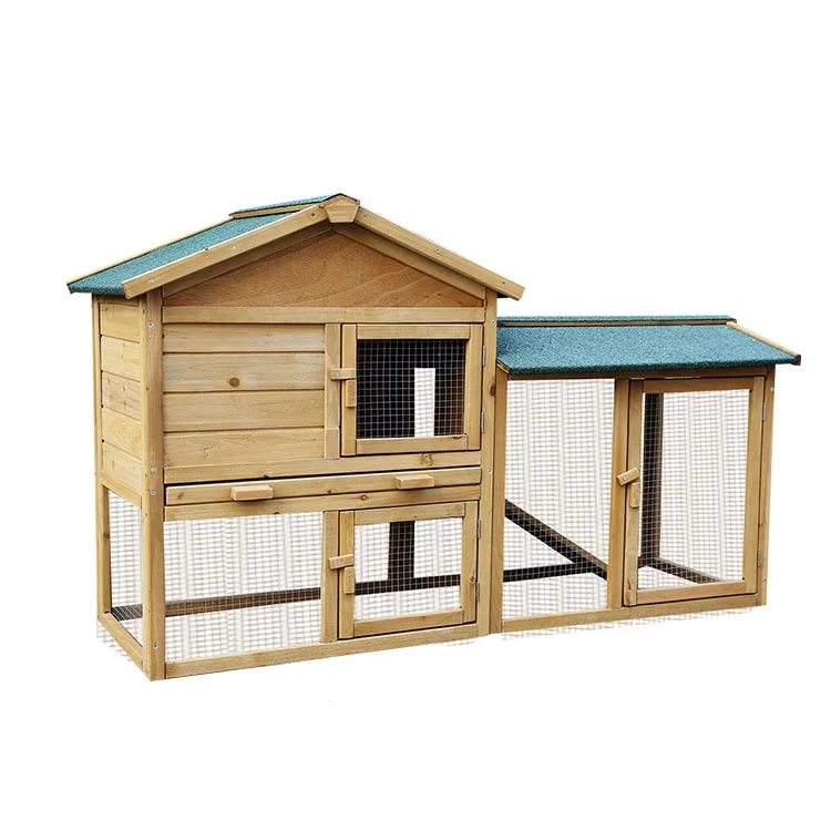 Hot Sale High Quality Best Wood Large Indoor Rabbit Hutch Cage