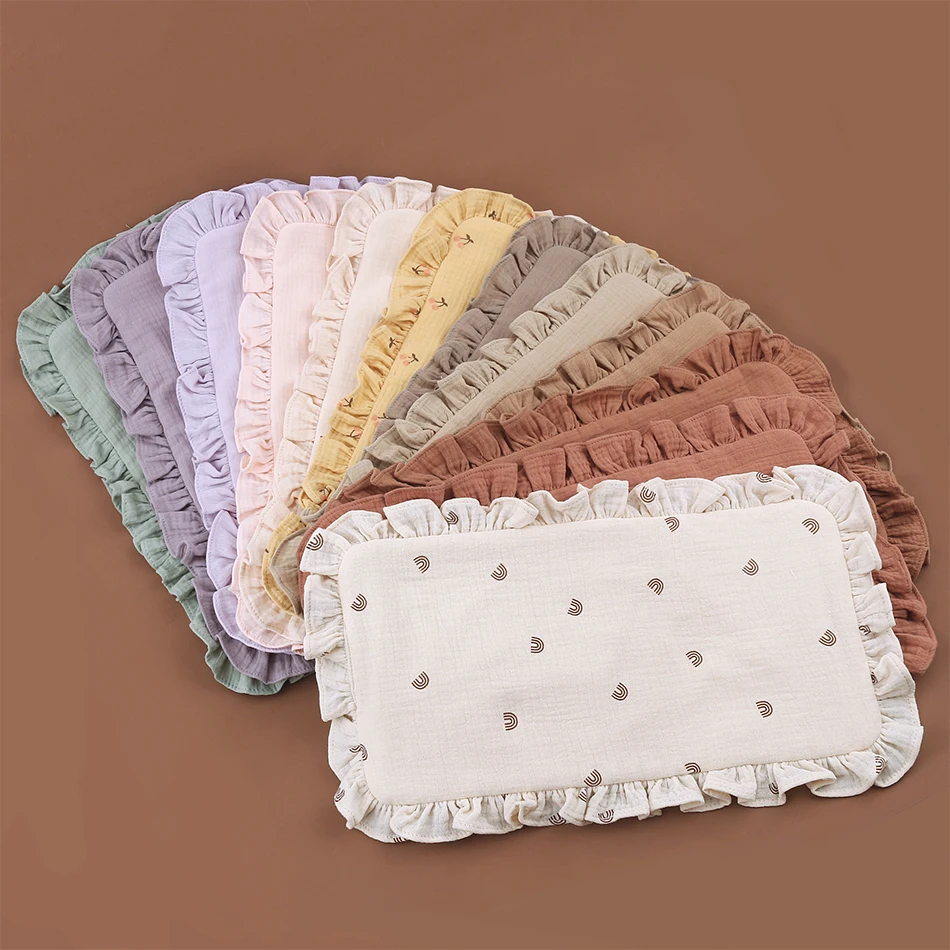 Baby Washcloths cotton muslin burp cloth Towel for Newborn Bath Face cleaning Natural Baby towel