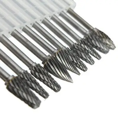 Tungsten Carbide Rotary File Carbide Burrs SC SM AC Solid Carbide Burr Set Grinding Metal Cutters From RUIXIN TOOLS