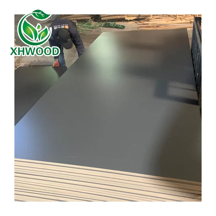XHWOOD High glossy PET melamine film melamine MDF melamine faced laminated MDF for sale
