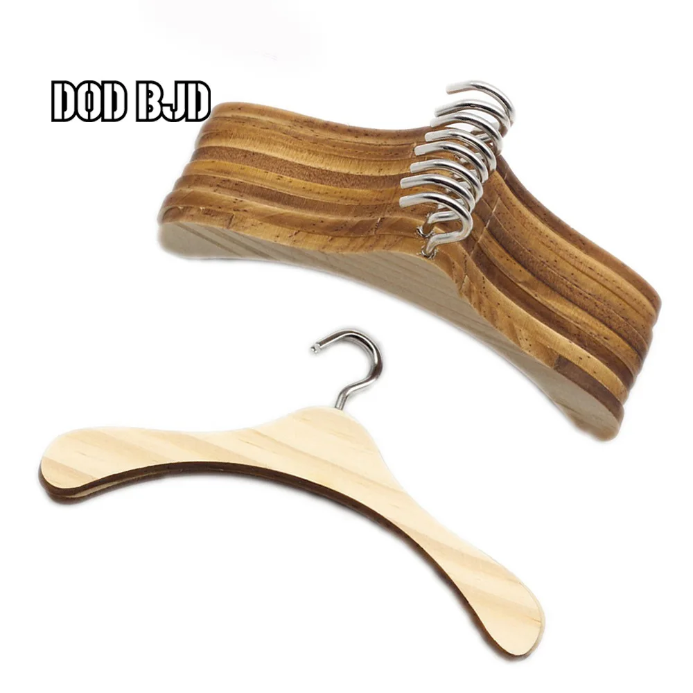Single Hanger for BJD Ob Doll LABUBU Cartoon Toy Styled Wood Plastic PVC PP Household Goods with Clothes Salon Toy for Display