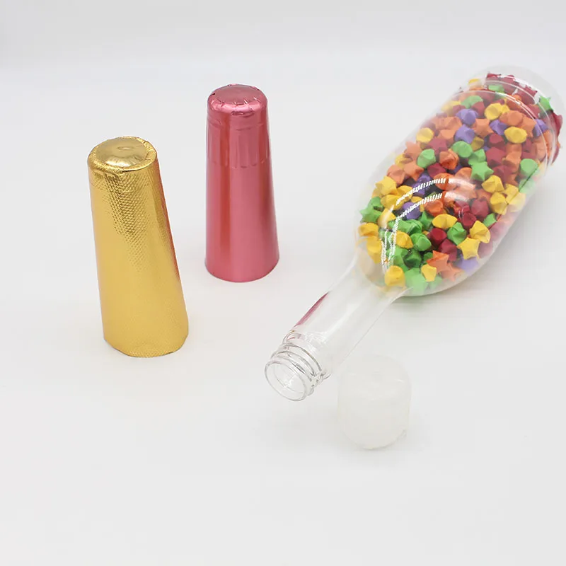 PET plastic champagne bottle for candy packaging/Jelly Bean packing bottle 900ml