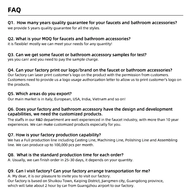 FAQ