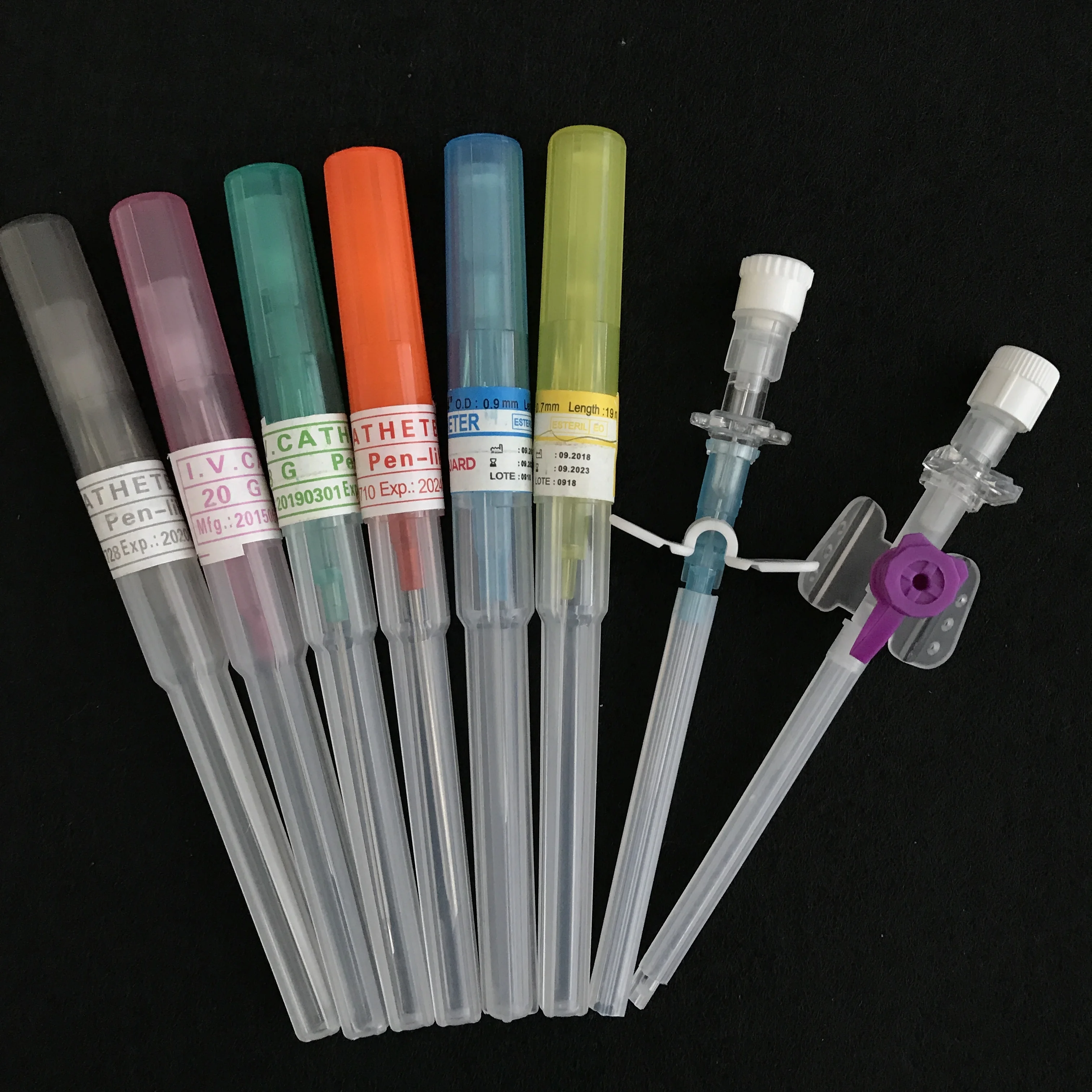 High Safety Iv Catheter / I.V Cannula / Intravenous Injection Catheter Pen Type Butterfly Pen Type