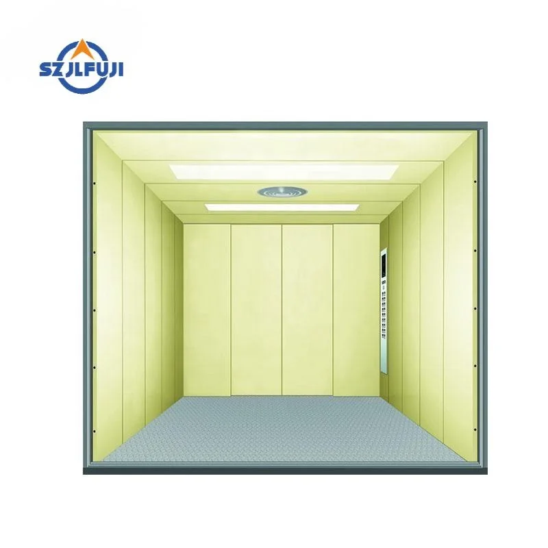 3000kg Freight Elevator Cargo Lift with Traction Motor Made in China Factory