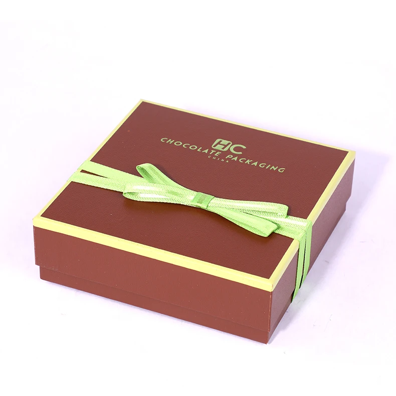 Custom Logo New Design Deluxe Luxury Food Packaging Gift Wrapping Candy Dessert Sweet Chocolate Truffle Box