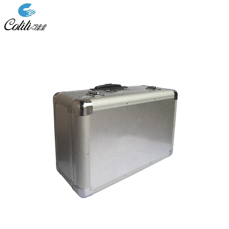 OEM office travel carry on barber aluminium suitcase with trolley