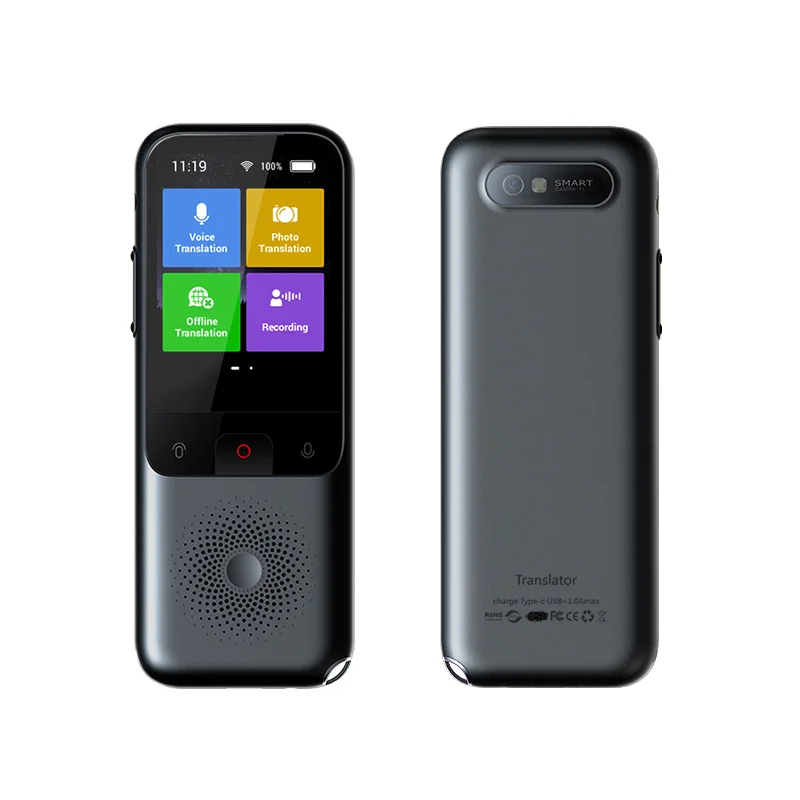 Netherlands T11 Smart Instant Voice Translator Two-Way Real Time 112 Languages Translation