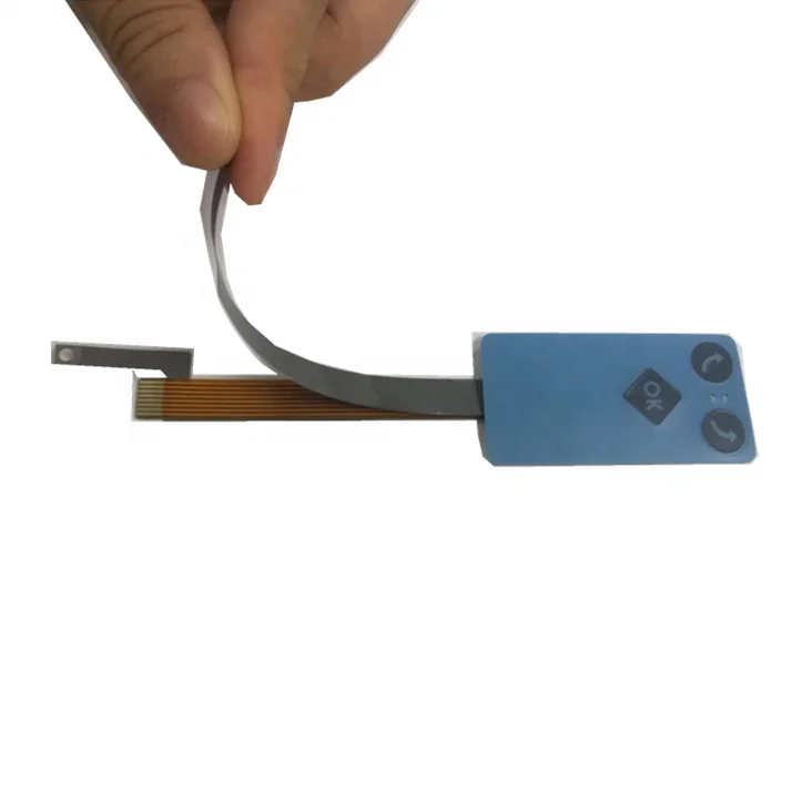 Super September ESD silver and carbon paste Printing AG or C plasma dual FPC  Immersion gold LED  membrane switches keypad