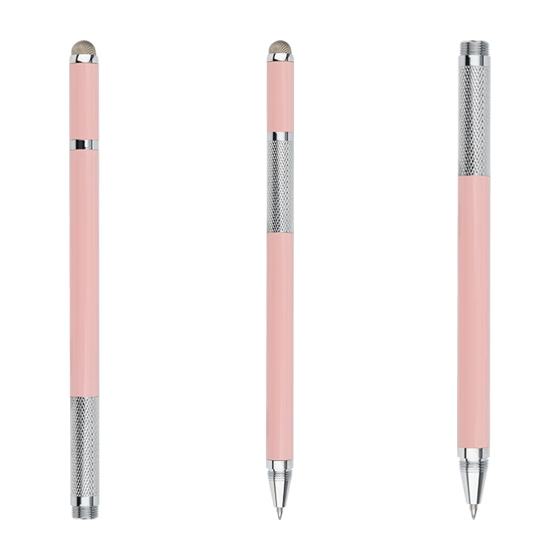 Double Sides Precision Disk Stylus Pen 2 in 1 Fiber Disk Sucker Capacitive Disc Touch Screen Cellphone Tablet PC Pen Stylus