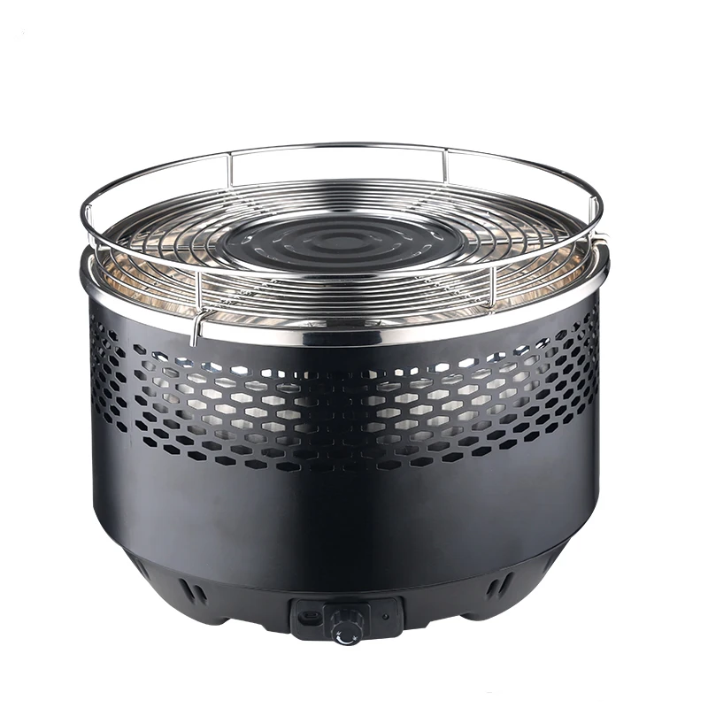 Portable smokeless bbq electric grill smokeless barbecue indoor grill