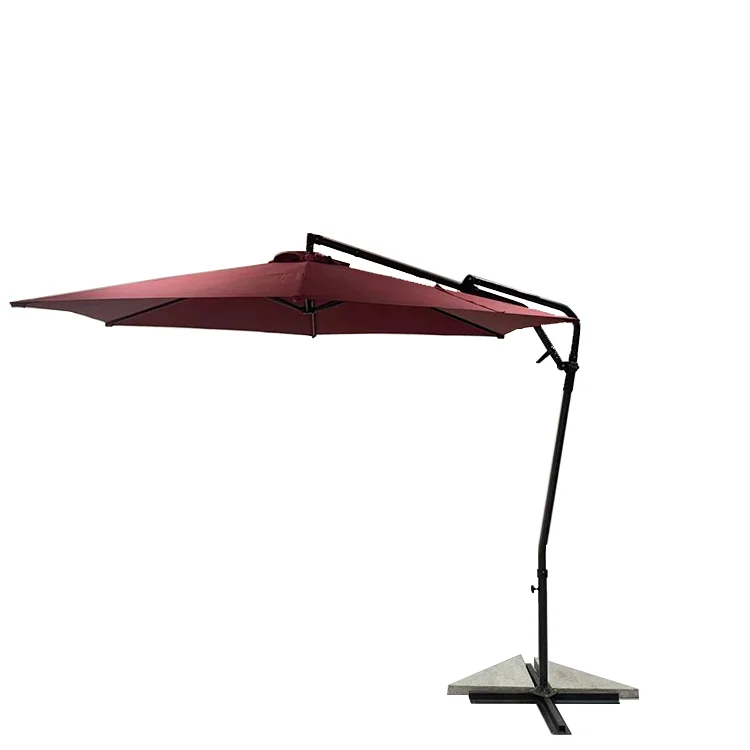Outdoor Backyard Courtyard Hotel Garden parasol Custom Cantilever Patio umbrella