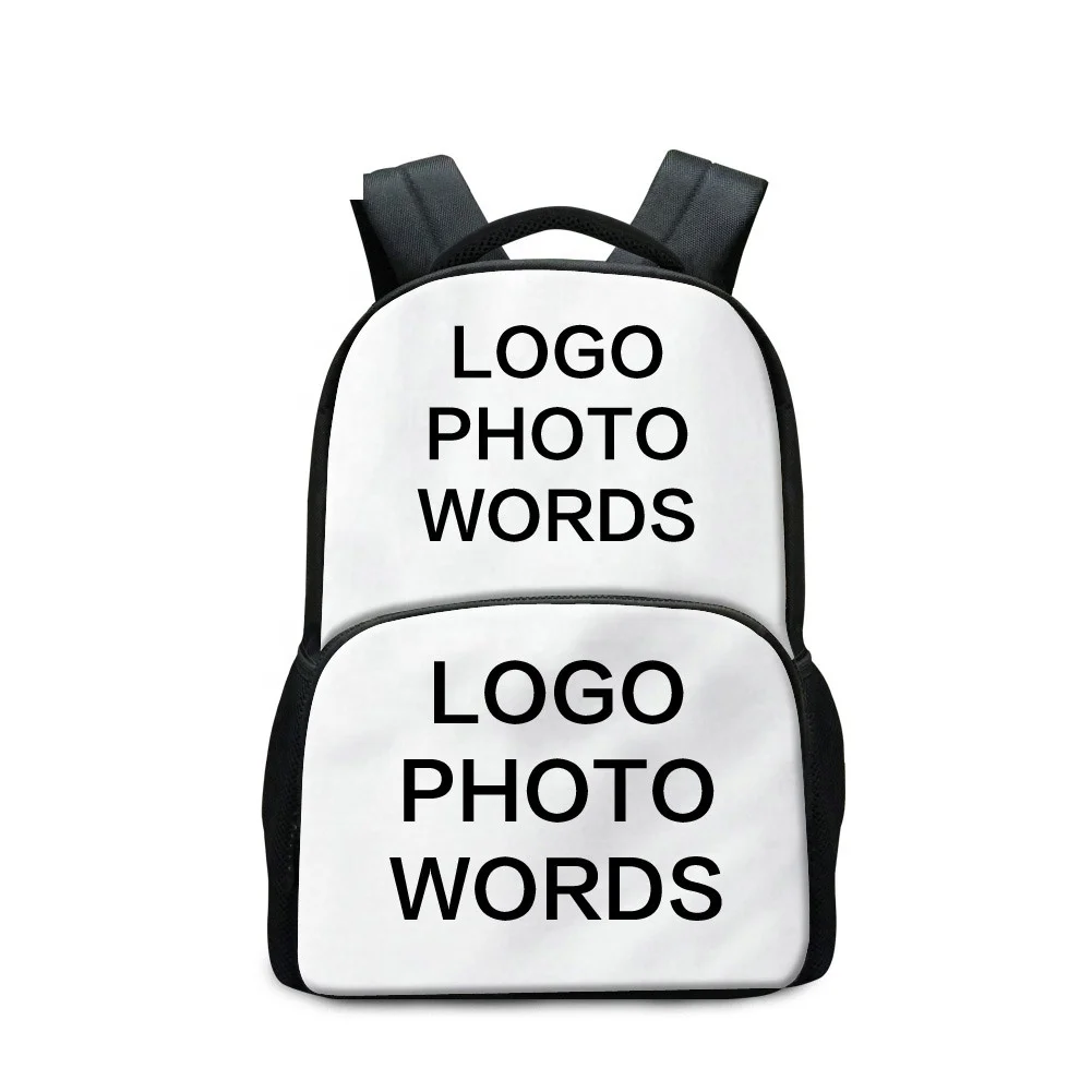 Good Quality School Students Outdoor Backpack 2023 Casual Travel Bag Custom Print