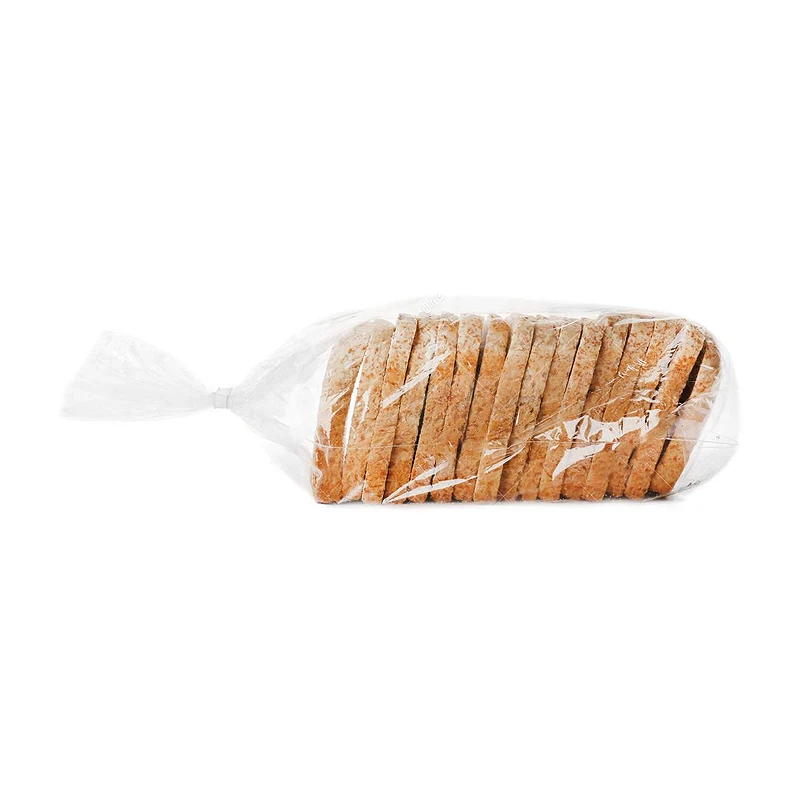 Custom printed food grade resealable Clear Packing Bread Polybag Plastic Poly Opp Bags