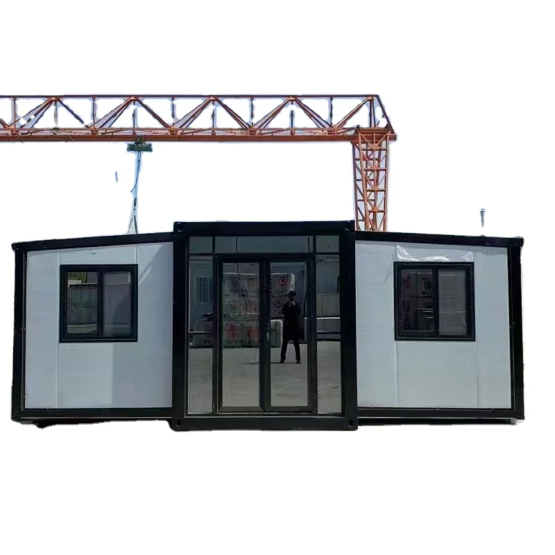 Портативный жилой контейнерный дом модульный 20ft сборный болт для хранения плоский упакованный