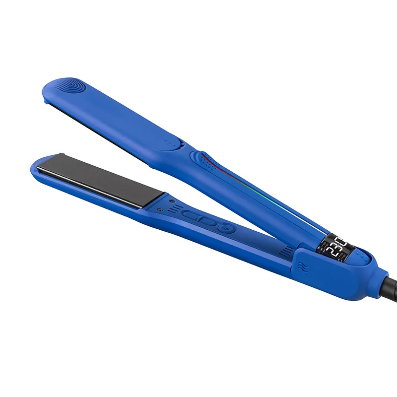 Hot Selling Custom Professional Fast Heater salon infrared White Tourmaline ceramic floating plates Hair Straightener