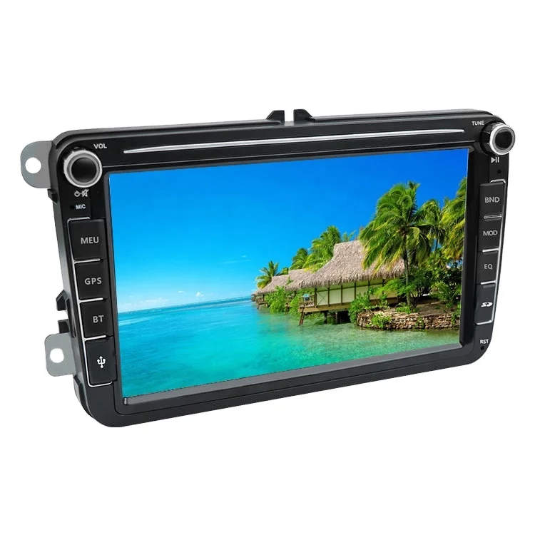 2 DIN Car Dvd Player Stereo 8 inch Volkswagen original style Android car navigation BT WIFI Music player Android Car Radio