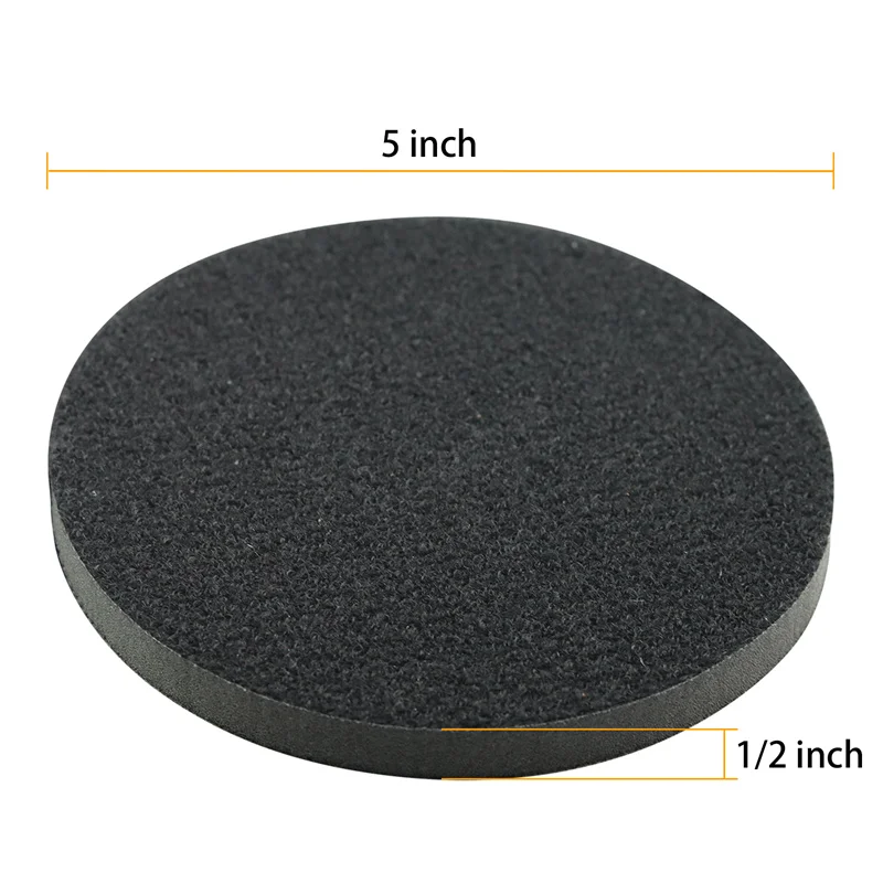 Wholesale ODM 5 Inch No Hole Sanding Sponge Soft Interface Cushion Pad For Orbital Sander