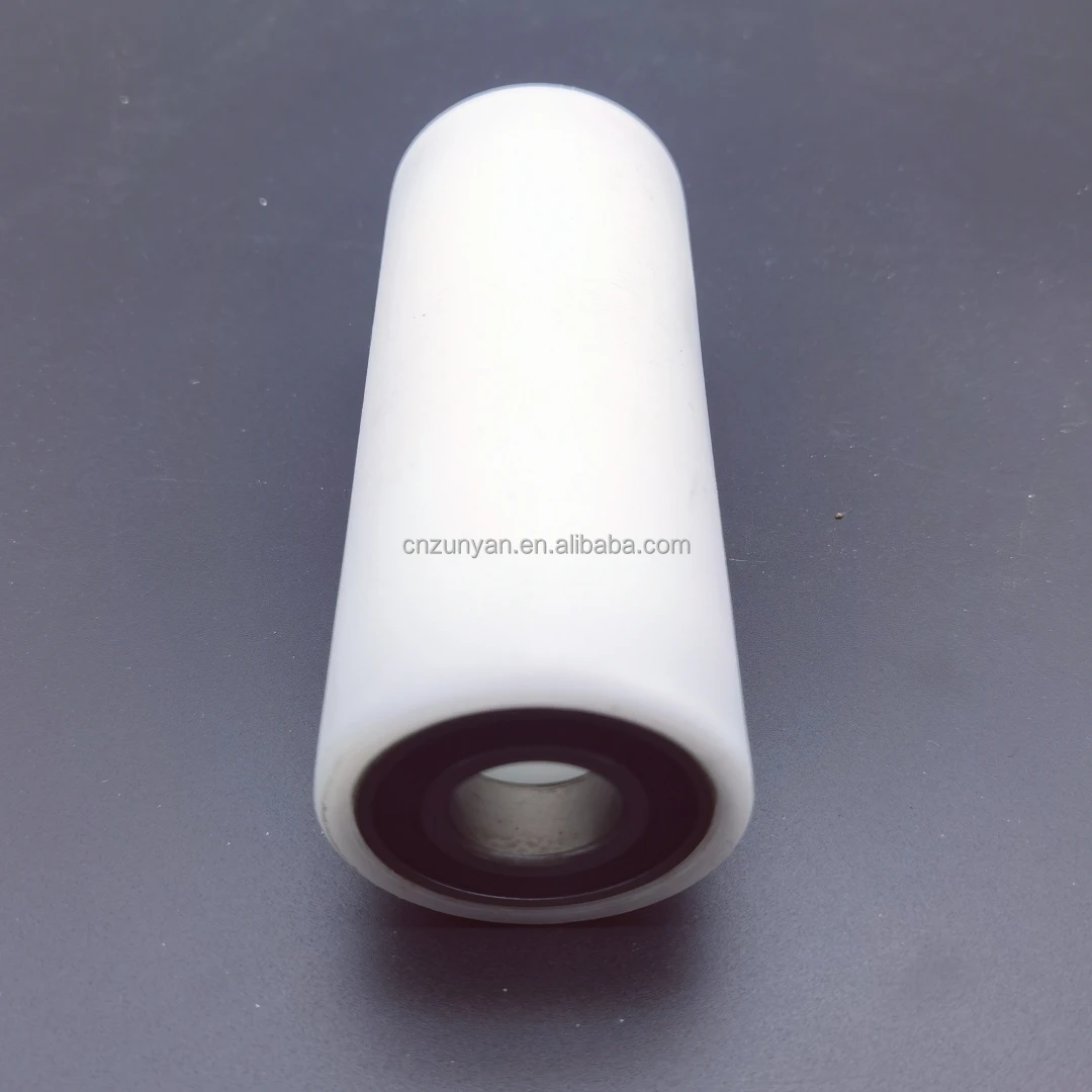 Nylon roller, nylon bearing wheel Door Window Rollers Brass Nylon Single Runner Wheel Pulley