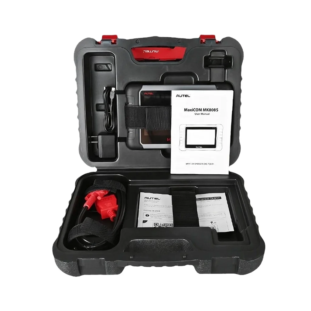 Autel Scanner MaxiCOM MK808S advance Hardware Bi-Directional Full System OBD2 Scanner OE-level Upgraded Version of MK808/MX808