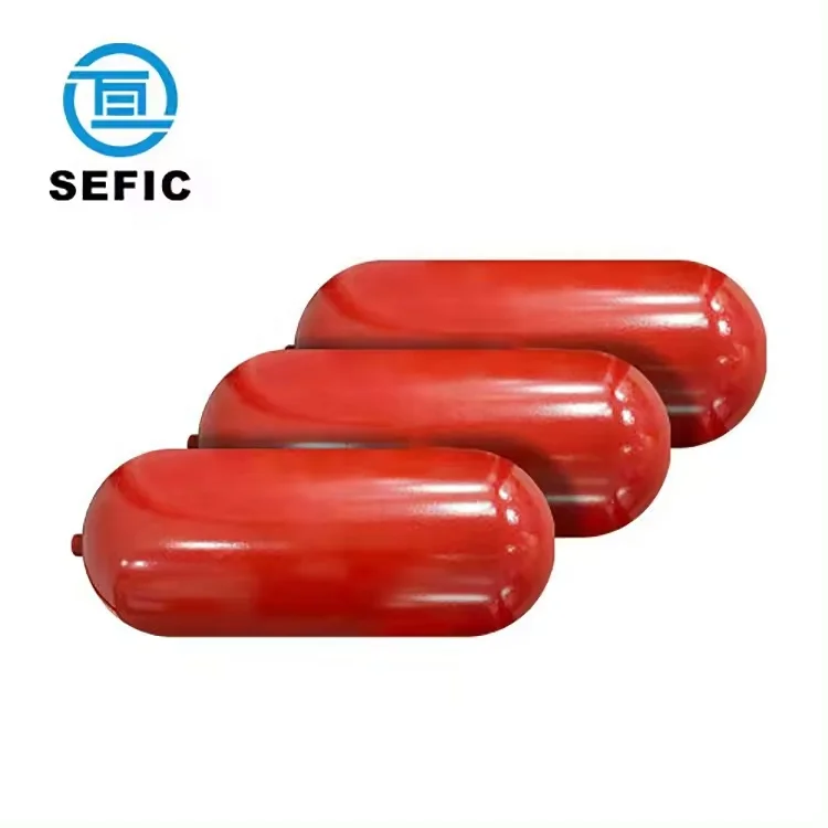 High Pressure CNG Cylinder 75L 356mm Type 1 Compressed Nature Gas Cylinder Steel Cylinder Gas Tank for Vehicle