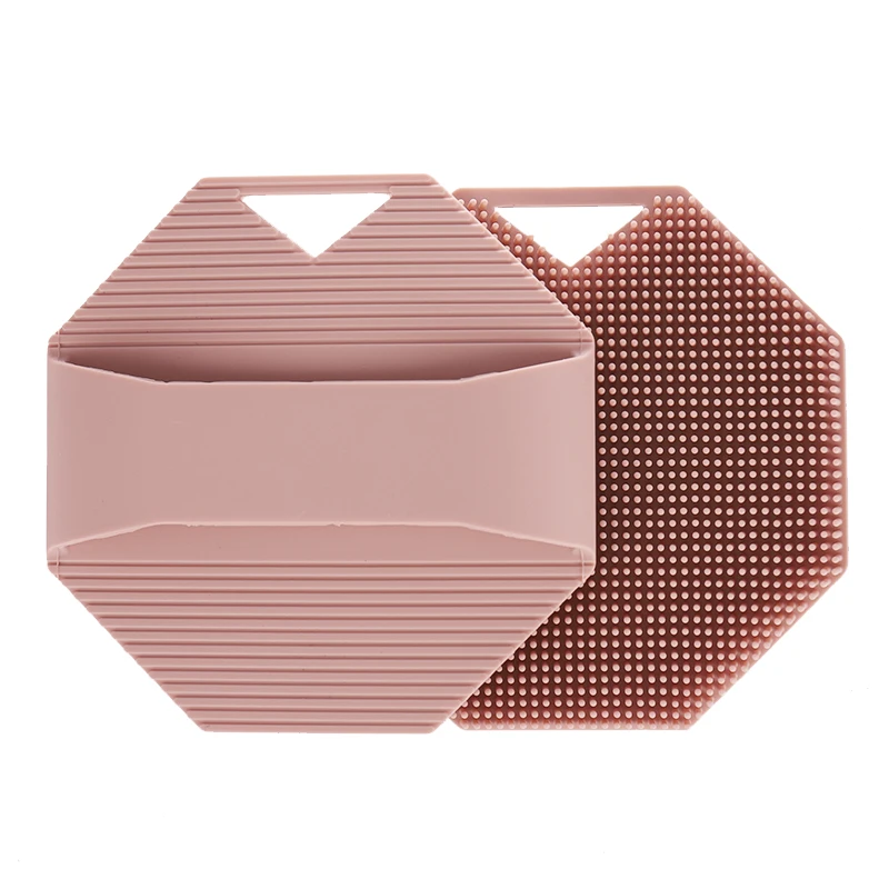 Private Label Silicon Body Scrubber Personalized Body Brush Exfoliating Body Scrub Silicon Bath Brush