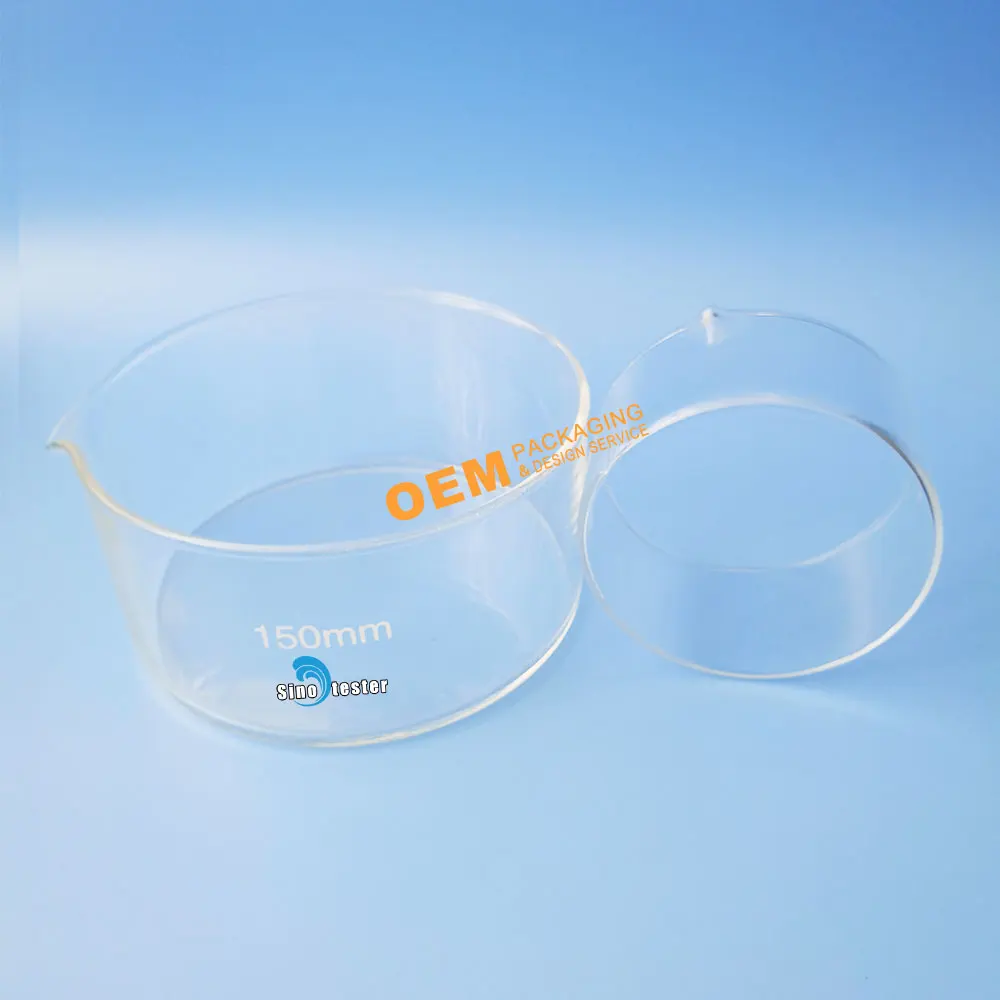 SN1173 Laboratory Equipment Petri Dishes Sterile Glass Petri Dish
