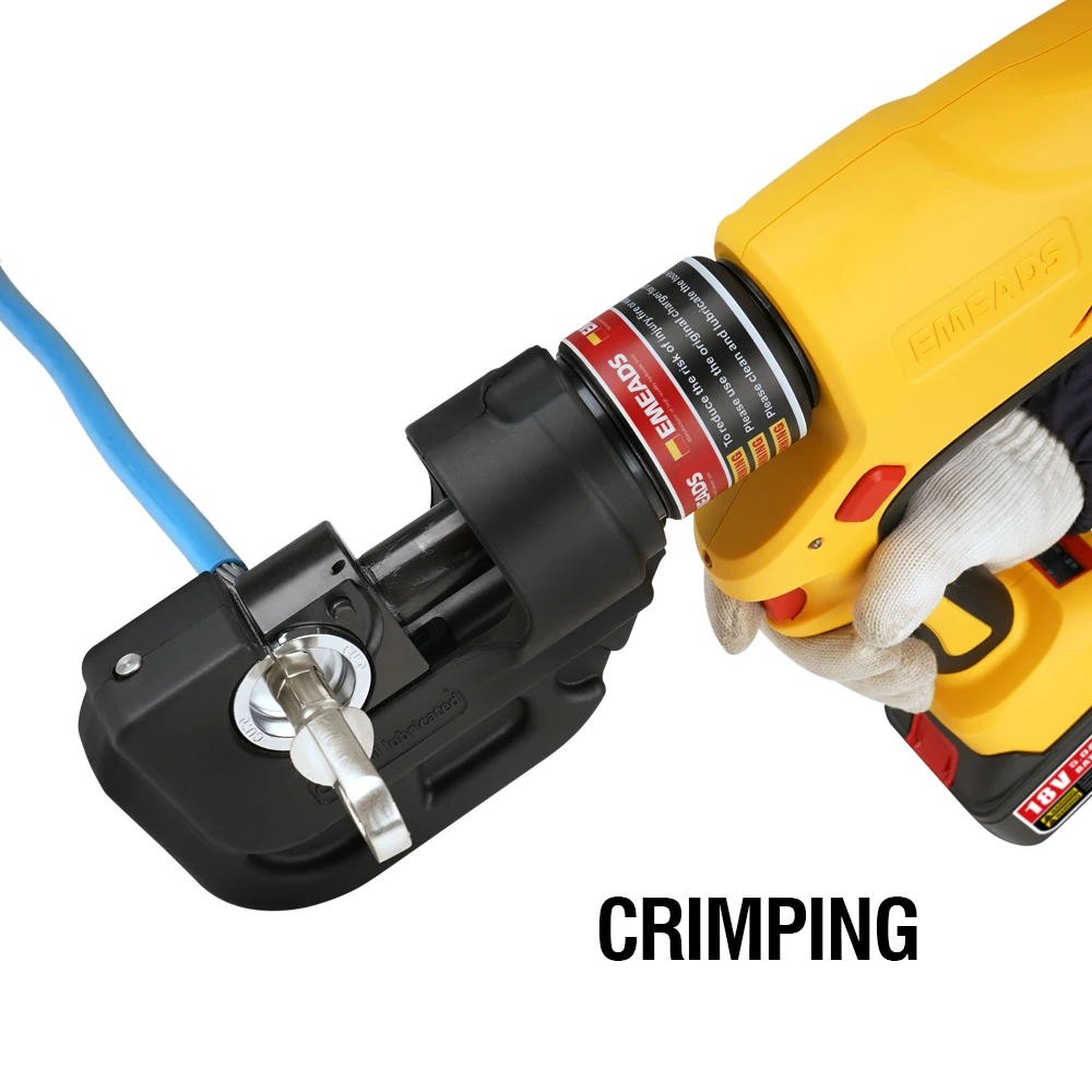 EBS-400 85C 1220H 400mm2 12T Crimping Cutting Punching Battery Operated Electric Hydraulic Crimping tool  Hydraulic Cutter