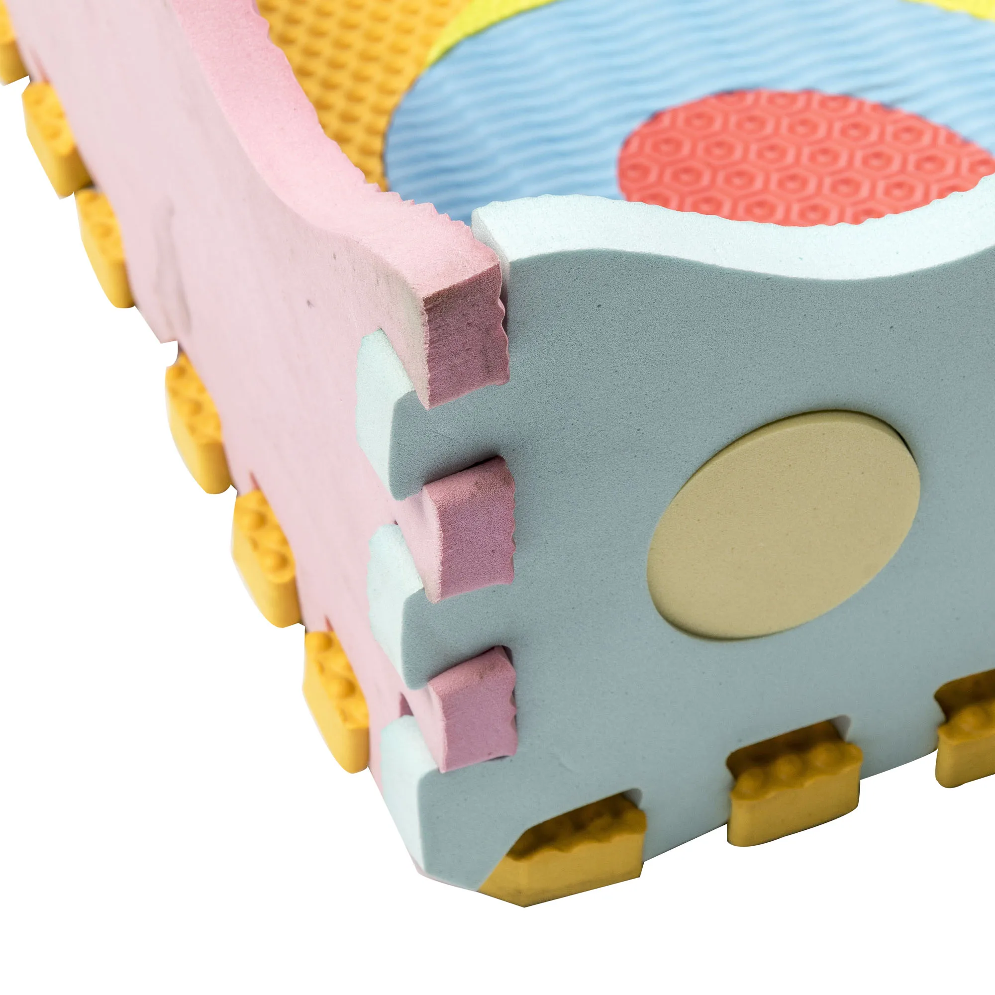 SSD Manufacturer New Design Eco Friendly Non Slip Custom OEM Private Label Korea Play Mat Eva Mat For Kids