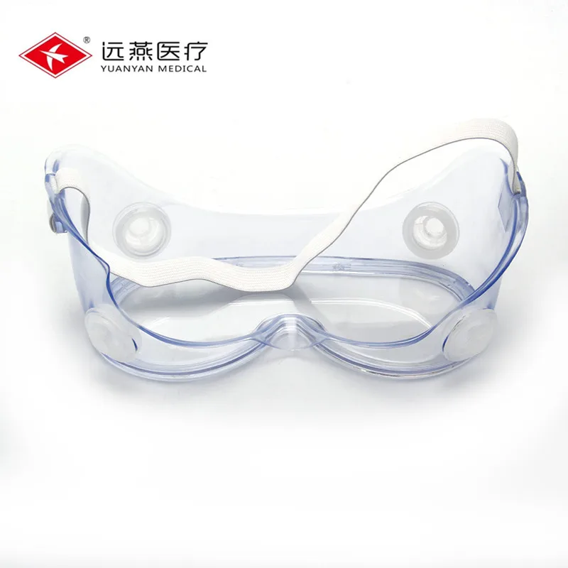
Yuanyan Medical Manufacture MEDICAL ISOLATION EYE MASKS chemical splash safety with CE En166 Class 1 Certificate 