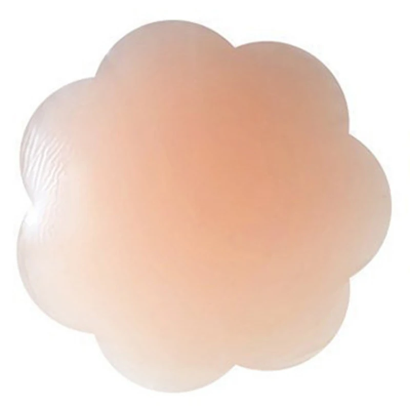 Reusable Adhesive Silicone Nipple Covers  Invisible Nude Pink Breast Covers Women Beach Sticky Nipple Pasties