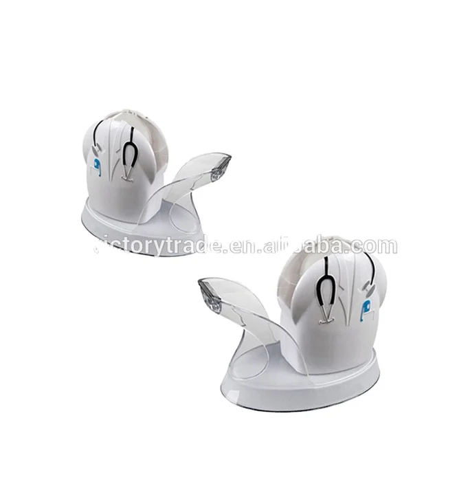 V-TD005  Gift unique doctor coat shape office desktop packing tape dispenser