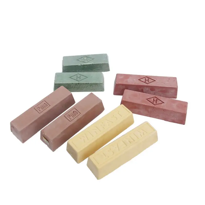 Stainless Steel Polishing Wax Copper Aluminum Mirror Scratch Repair Grinding Green Wax Strip Metal Abrasive Paste