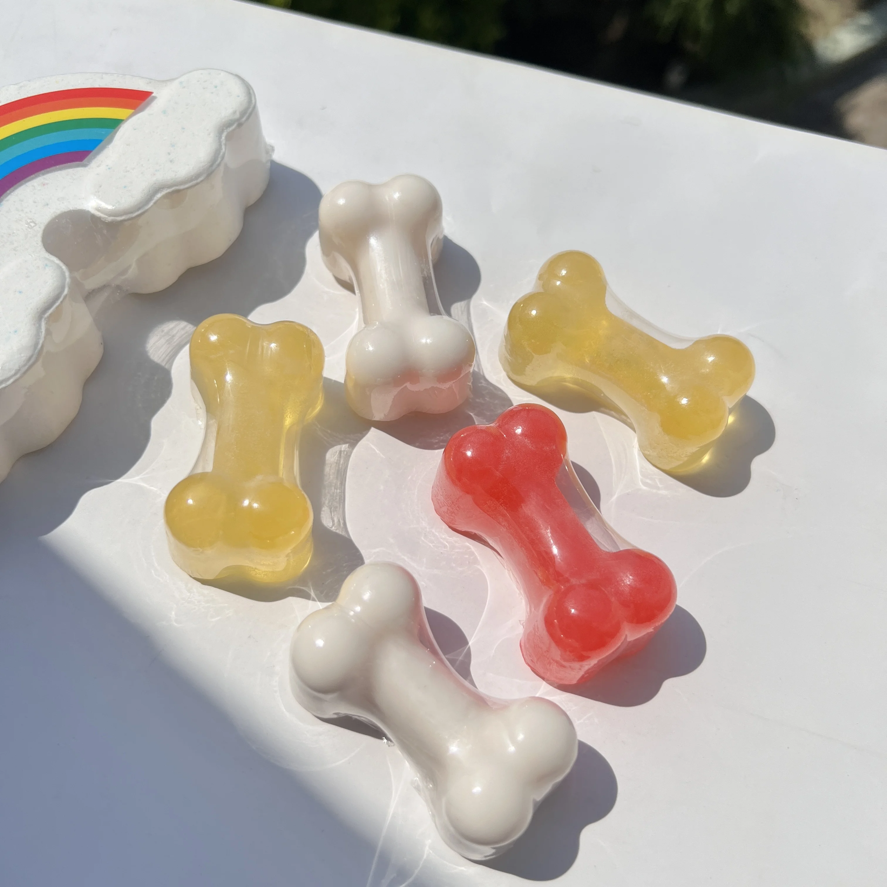 Manufacture Dog Shampoo Private Label Bone Shape Pet Cleaning & Bathing Pet Shampoo Anti Mite Shampoo Soap for Pets