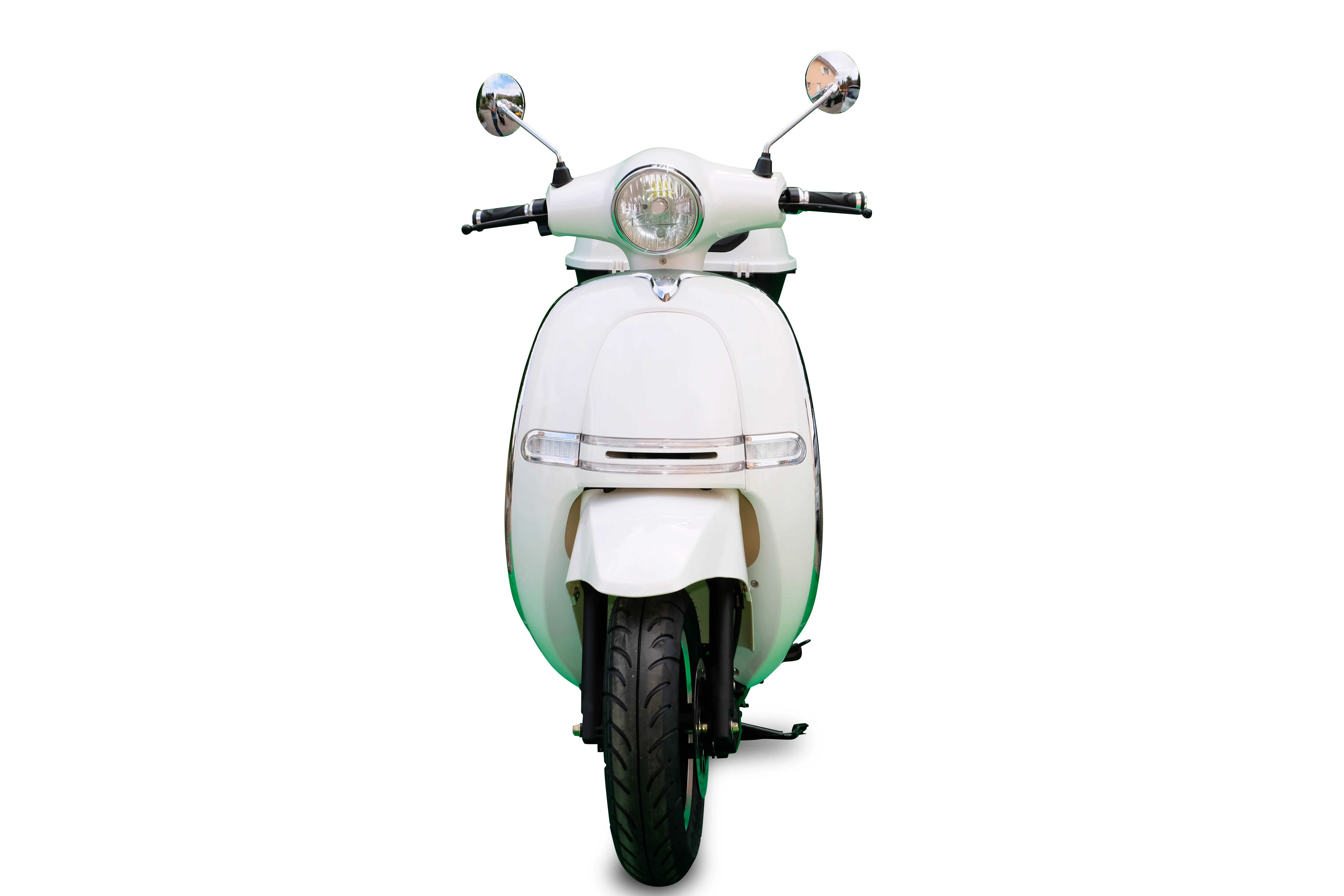 high performance high torque powerful portable lithium battery 5000W rear hub motor vespa electric  moped for adults on sale