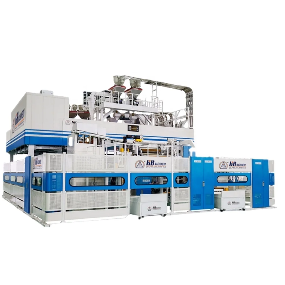 Chinese Manufacturer HB 1500mm 3-layer, 5-layer Cast LLDPE stretch film machine