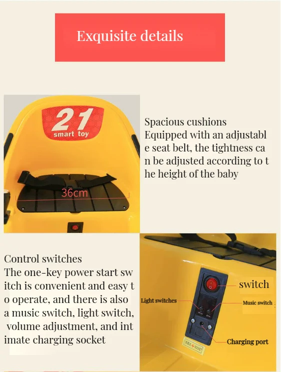 Kids ride on bumper cars with 360 degree spins ride cars wild stuff on electric powered wheels