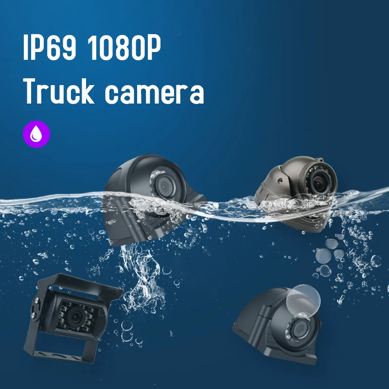 CCT Vendor 10 Inch Car VGA Monitor Truck Camera SD Card Truck  MDVR H.265 Heavy Vehicle Solution