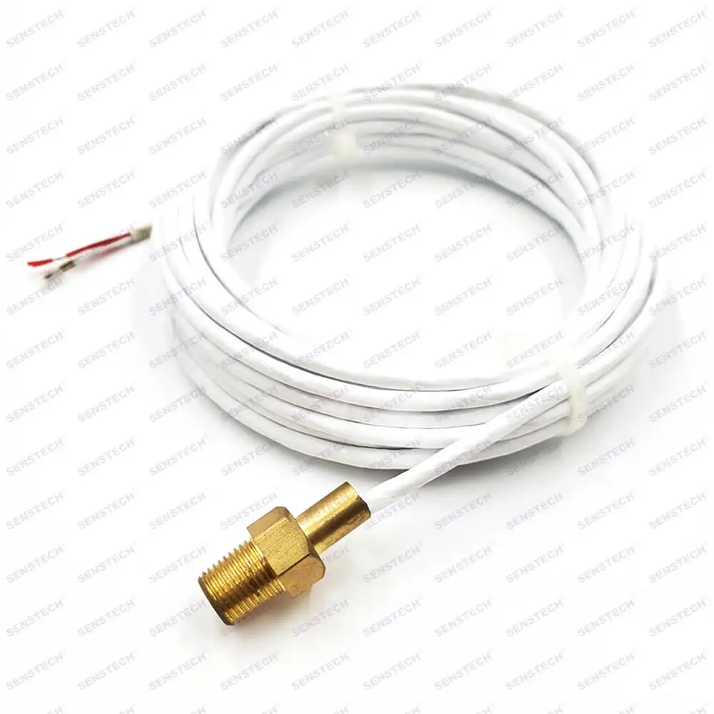 Brass housing rtd sensor PT100 PT1000 RTD 2 wire temperature sensor
