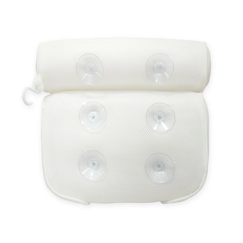 Factory directly washable massage waterproof 3d bath pillow