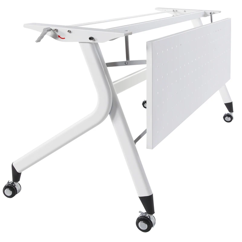 Hot Selling Training Center Flip Top Folding Table Training Table Desk