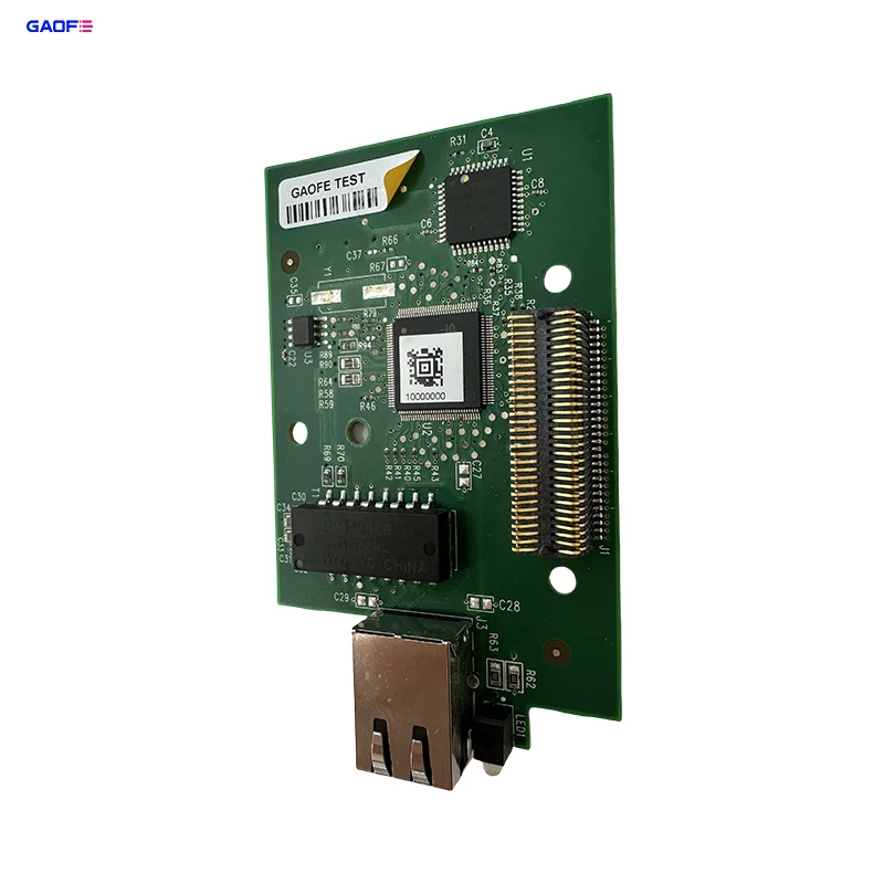 high temperature resistant up to 300 degree labels Wave soldering Reflow soldering pcb board SMT labeling machine label