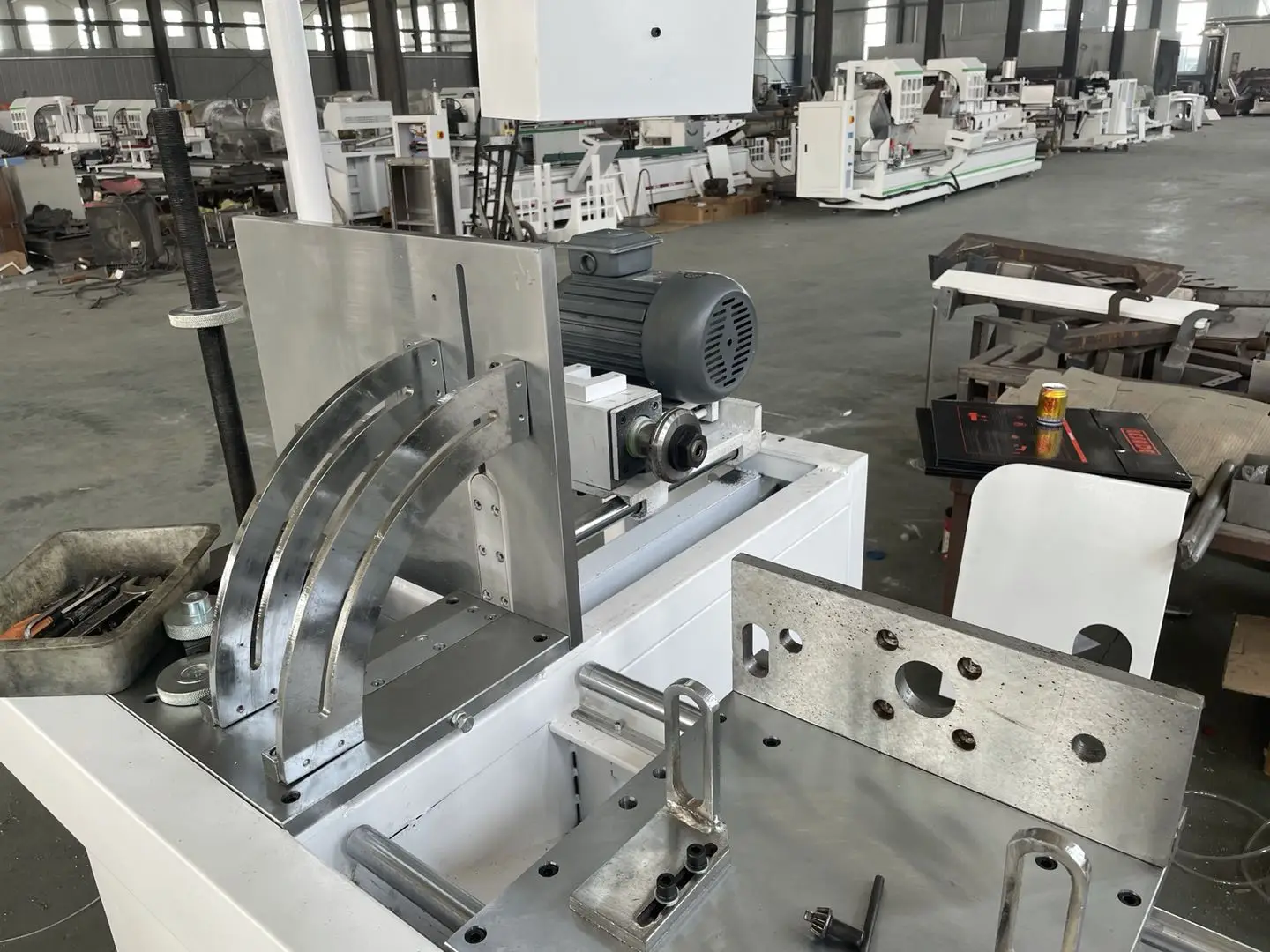 High Frequency 500mm Blade Corner Connector Corner Brace Cutting Saw Window and Door Processing Machinery