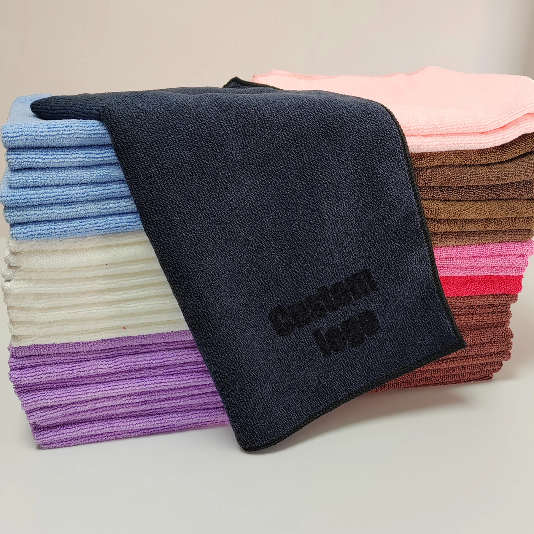 Household cleaning, kitchen cleaning, household cleaning cloth, car washing towel, thickened ultra-fine fiber square towel