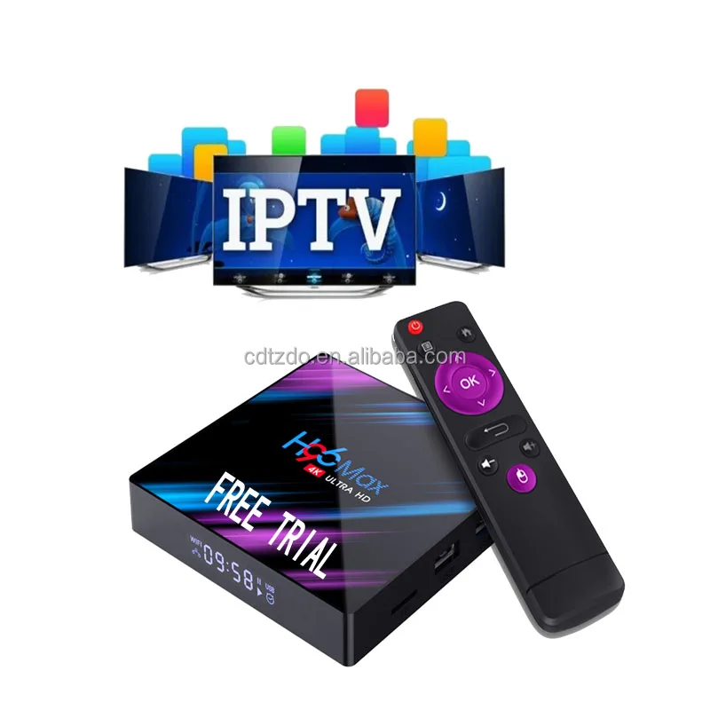 TD лучший поставщик приставок IPTV 4K Бесплатная тестовая панель лидер продаж Eyu Germany Австрия альбания реселлер Balkan