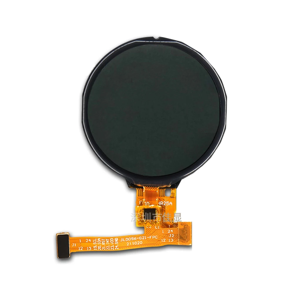 Cheap price 350 brightness round SPI interface GC9A01 drive with TP 1.28inch round lcd display module 65k rgb colors
