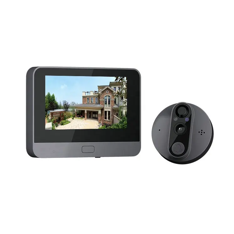 2MP 1080P Security Door Camera Digital Peephole Tuya APP Wireless Smart WiFi Door Viewer